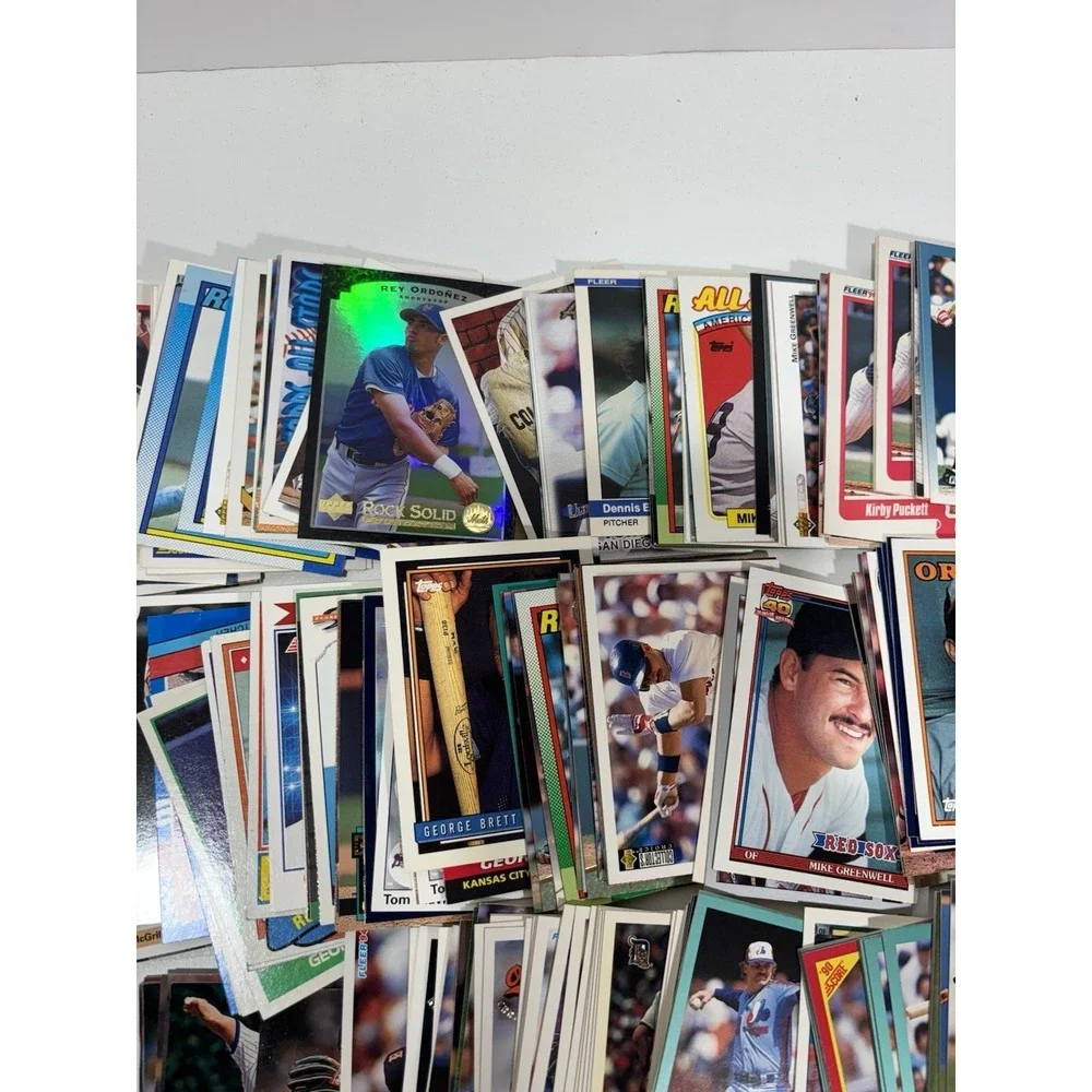 500 Baseball Card Lot from 1980s-1990s Huge MLB Mixed Variety‎ Great Mix #2